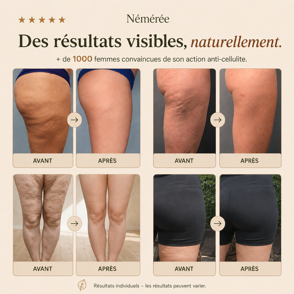 Brosse de massage anti-cellulite – Une peau visiblement plus lisse en seulement 3 minutes par jour